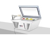 Displayvriezer voor ijs  Arktic  230V/210W  867x735x H 373mm