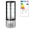 Gebaksvitrine rond   Arktic  360L  230V/460W   680x H 1755mm