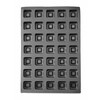 Siliconen bakvorm SQUARE  HENDI  570x375x H 25mm  Vierkant