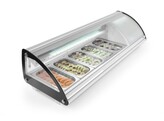 Sushi display 5x GN 1/3  Arktic  230V/160W  1307x445x H 327mm