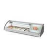 Sushi display 5x GN 1/3  Arktic  230V/160W  1307x445x H 327mm