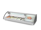 Sushi display 5x GN 1/3  Arktic  230V/160W  1307x445x H 327mm