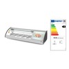 Sushi display 5x GN 1/3  Arktic  230V/160W  1307x445x H 327mm