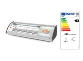 Sushi display 5x GN 1/3  Arktic  230V/160W  1307x445x H 327mm