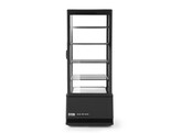 Vitrine de table grand modele  98 litres  Arktic  Noir  230V/210W  444x397x H 1100mm