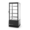 Vitrine de table grand modele  98 litres  Arktic  Noir  230V/210W  444x397x H 1100mm