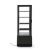 Vitrine de table grand modele  98 litres  Arktic  Noir  230V/210W  444x397x H 1100mm