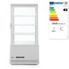 Vitrine de table  78 litres  Arktic  Blanc  230V/170W  444x397x H 940mm