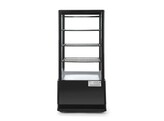 Koelvitrinekast 78L  Arktic  zwart  230V/170W  444x397x H 940mm