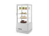 Koelvitrinekast 78L  Arktic  zwart  230V/170W  444x397x H 940mm