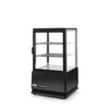 Koelvitrinekast 58L  Arktic  zwart  230V/170W  452x406x H 830mm