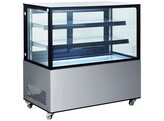 Koelvitrine met 2 schappen  Arktic  410L  230V/490W  1224x677x H 1230mm