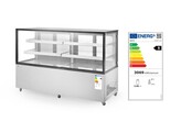 Koelvitrine met 2 schappen  Arktic  410L  230V/490W  1224x677x H 1230mm