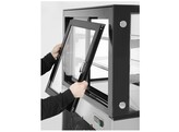 Koelvitrine met 2 schappen  Arktic  410L  230V/490W  1224x677x H 1230mm