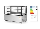 Koelvitrine met 2 schappen  Arktic  610L  230V/500W  1824x677x H 1230mm