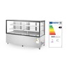 Koelvitrine met 2 schappen  Arktic  610L  230V/500W  1824x677x H 1230mm