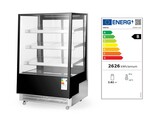 Koelvitrine met 3 schuine schappen  Arktic  500L  230V/490W  900x833x H 1460mm