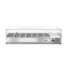Vitrine refrigeree GN 1/3  Arktic  4x GN 1/3  230V/180W  1208x400x H 456mm