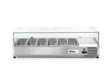 Opzetkoelvitrine GN 1/3  Arktic  6x GN 1/3  230V/180W  1405x420x H 456mm