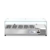 Opzetkoelvitrine GN 1/4  Arktic  8x GN 1/4  230V/180W  1805x335x H 460mm