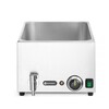 Set bain-marie avec robinet de vidange Ranger  HENDI  GN  H 150mm  GN 1/1  230V/1000W  605x332x H 242mm