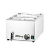 Set bain-marie avec robinet de vidange Ranger  HENDI  GN  H 150mm  GN 1/1  230V/1000W  605x332x H 242mm