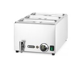 Set bain-marie avec robinet de vidange Ranger  HENDI  GN  H 150mm  GN 1/1  230V/1000W  605x332x H 242mm