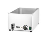 Set bain-marie avec robinet de vidange Ranger  HENDI  GN  H 150mm  GN 1/1  230V/1000W  605x332x H 242mm