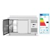Vrieswerkbank met 2 deuren Profi Line 280L  Arktic  Profi Line  GN 1/1  280L  230V/600W  1360x700x H 910mm