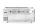 Vrieswerkbank met 3 deuren Kitchen Line 390L  Arktic  Kitchen Line  291L  230V/550W  1800x600x H 886mm