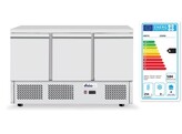 Koelwerkbank  3 deuren  Arktic  230V/220W  1375x700x H 890mm
