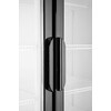 Backbar koelkast met lichtbak  dubbele deur  Arktic  512L  Zwart  230V/510W  1120x585x H 1900mm