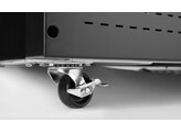 Backbar koelkast met lichtbak  dubbele deur  Arktic  512L  Zwart  230V/510W  1120x585x H 1900mm