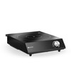 Set  Inductie kookplaat 3500W   steelpan   koekenpan  HENDI  Zwart  230V/3500W  320x395x H 95mm