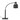 Lampe chauffante flexible   HENDI  Noir  230V/250W  268x200x H 660mm