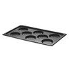 Bakplaat met antiaanbaklaag CONVECTOMAT EGGPLATE.  HENDI  GN 1/1  Zwart  530x325x H 26mm