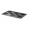 Bakplaat met antiaanbaklaag CONVECTOMAT EGGPLATE.  HENDI  GN 1/1  Zwart  530x325x H 26mm