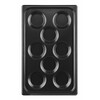 Bakplaat met antiaanbaklaag CONVECTOMAT EGGPLATE.  HENDI  GN 1/1  Zwart  530x325x H 26mm