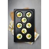 Bakplaat met antiaanbaklaag CONVECTOMAT EGGPLATE.  HENDI  GN 1/1  Zwart  530x325x H 26mm