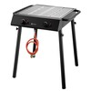 Xantos Black Gasgrill  HENDI  Zwart  9 5kW  770x710x H 870mm
