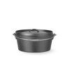 Marmite en fonte  HENDI  7 2L  Noir   310x H 130mm  Rond