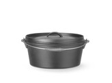 Marmite en fonte  HENDI  7 2L  Noir   310x H 130mm  Rond