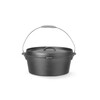 Marmite en fonte  HENDI  7 2L  Noir   310x H 130mm  Rond