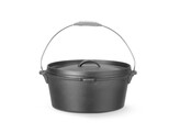 Marmite en fonte  HENDI  7 2L  Noir   310x H 130mm  Rond