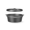 Marmite en fonte  HENDI  7 2L  Noir   310x H 130mm  Rond