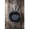 Gietijzeren Skillet  HENDI  Zwart   165x H 35mm