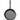 Poele en fonte  HENDI  Noir   200x H 40mm