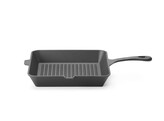 Gietijzeren Grillpan  HENDI  Zwart  250x250x H 50mm  Vierkant