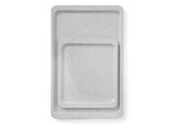 Polyester dienblad voor zelfbedieningsrestaurants  AmerBox  GN 1/2  graniet  325x265mm