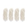 Borstels voor poleermachine   2 stuks  HENDI  Groot  Wit  235x55mm